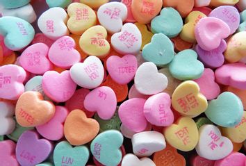 Conversation heart candies