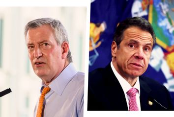 Bill de Blasio; Andrew Cuomo