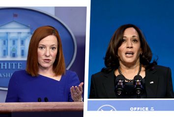 Jen Psaki; Kamala Harris