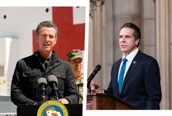 Gavin Newsom; Andrew Cuomo