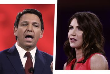 Ron DeSantis; Kristi Noem