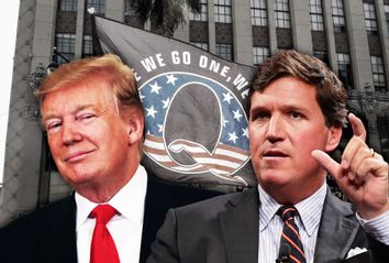 Donald Trump; Tucker Carlson; QAnon