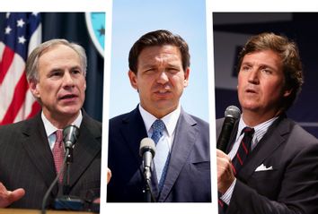 Greg Abbott; Ron DeSantis; Tucker Carlson