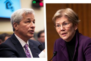 Jamie Dimon; Elizabeth Warren