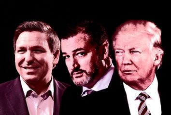 Ron DeSantis; Ted Cruz; Donald Trump