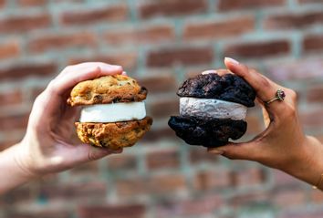 Levain ice cream sandwich