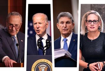 Chuck Schumer; Joe Biden; Joe Manchin; Kyrsten Sinema