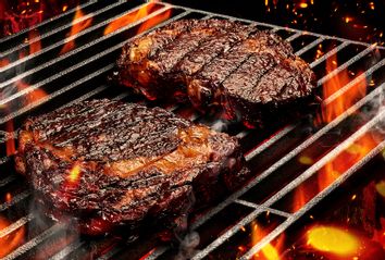 Steak on the BBQ