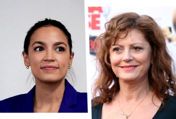 Alexandria Ocasio-Cortez; Susan Sarandon