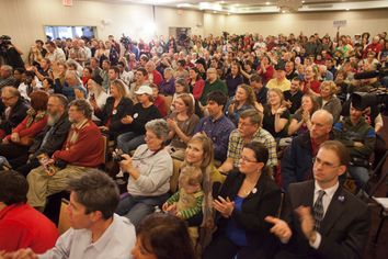 The Response, a evangelical prayer gathering at the TD Convention Center in Greenville, S.C.