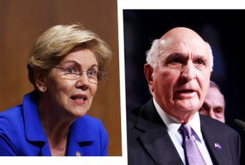 Elizabeth Warren; Ken Langone