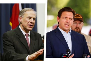 Greg Abbott; Ron DeSantis