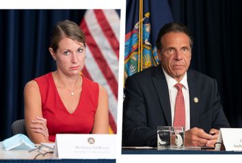 Melissa DeRosa; Andrew Cuomo