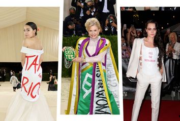 Alexandria Ocasio-Cortez; Carolyn B. Maloney; Cara Delevingne; 2021 Met Gala