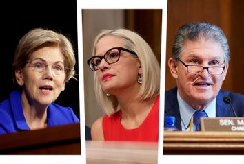 Elizabeth Warren; Kyrsten Sinema; Joe Manchin