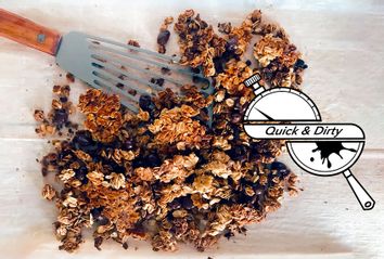 Halloween candy granola