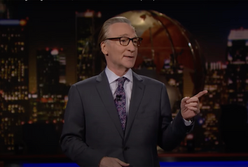 Bill Maher during a monologue on his weekly HBO show, 