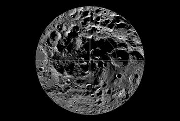 Moon South Pole