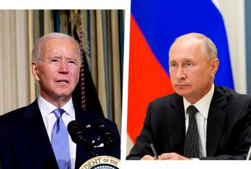 Joe Biden; Vladimir Putin