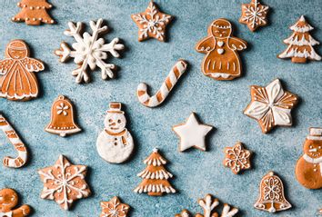 Christmas gingerbread cookies