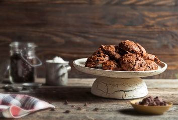 double chocolate espresso cookies