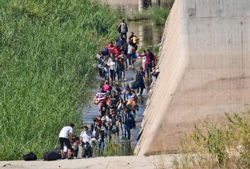 Migrants at the US-Mexico Border