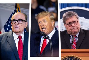 Rudy Giuliani; Donald Trump; Bill Barr