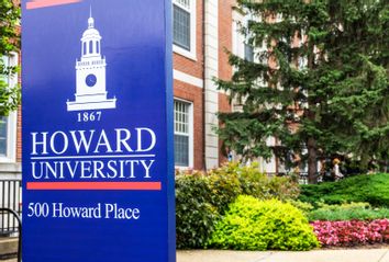 Washington DC, Howard University campus sign