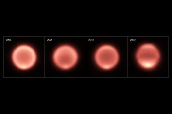 Thermal images of Neptune taken between 2006 and 2020