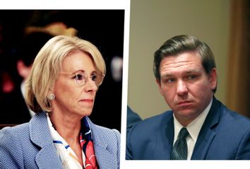 Betsy DeVos; Ron DeSantis