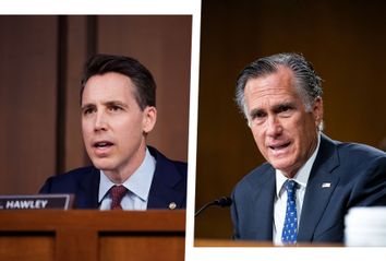 Josh Hawley; Mitt Romney