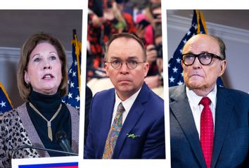 Sidney Powell; Mick Mulvaney; Rudy Giuliani