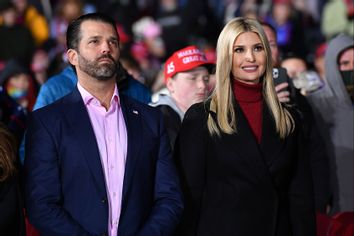 Ivanka Trump and brother Donald Trump Jr.