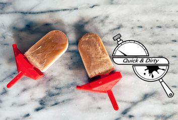 Vietnamese coffee popsicles