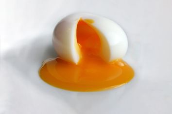 Soft-cooked egg