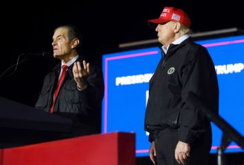 Donald Trump and Mehmet Oz