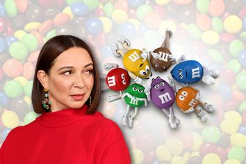 Maya Rudolf and M&Ms