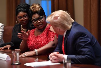 Trump with Diamond & Silk