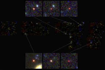 Galaxies at the edge of the universe