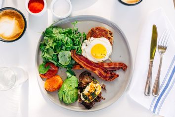 Healthy keto breakfast