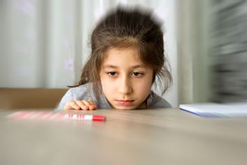 Distracted child