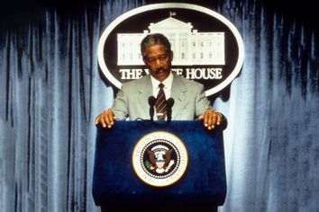 Morgan Freeman In Deep Impact