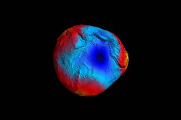 2011 GOCE Earth's geoid