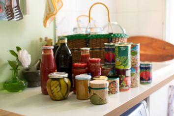 canned and preserved foods