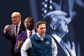 Donald Trump; Rudy Giuliani; Tim Scott; Ron DeSantis