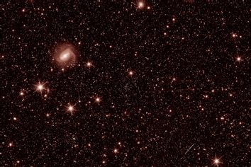 Early commissioning test image from the NISP instrument