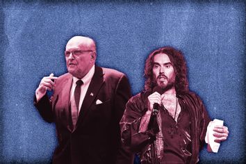 Rudy Giuliani; Russel Brand