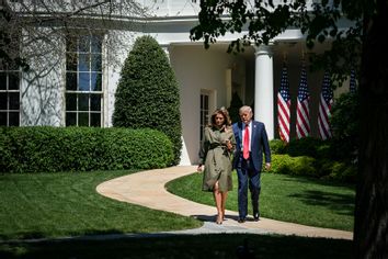 Donald Trump; Melania Trump