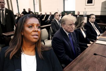 Letitia James; Donald Trump