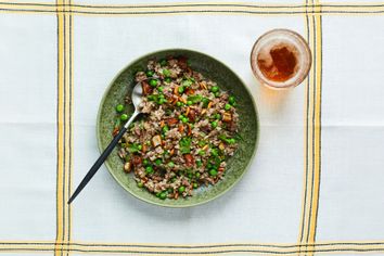 Cinnamon-Spiced Lamb Rice